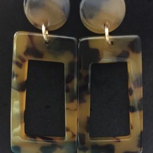 Tortoise Earrings